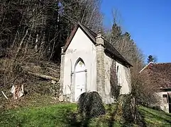 Chapelle de Bléfond près de la source du Sesserant.