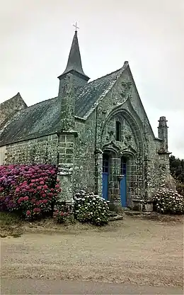 Chapelle de Mille Secours de BrouëlFaçade occidentale