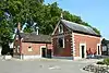 Ensemble formé par la chapelle Lorette, la ferme du Temple et les abords