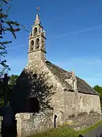 Pignon et campanile de la chapelle de Penvern