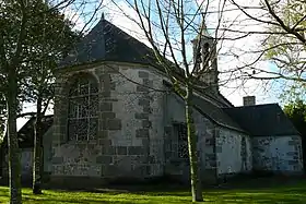 La chapelle Saint-Brieuc, ancienne église paroissiale de Plonivel (vue extérieure)