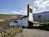 Chapelle de l'Assomption de la Sainte Vierge à Ibarre.