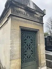 Chapelle de la famille Portalis au cimetière de Passy.