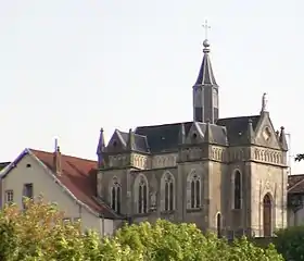 Vue générale de la chapelle des Buis