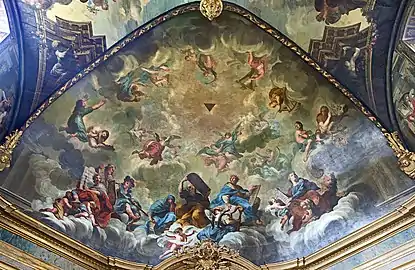 Chapelle des Carmélites de Toulouse - Plafond du Chœur