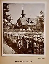 La chapelle en 1947.