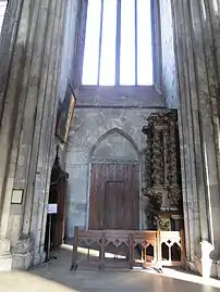 Photo de la chapelle depuis le collatéral