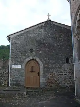 Façade de la chapelle.