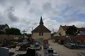 Vue du cimetière.