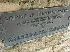 Plaque commémorative