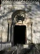 L'entrée de la chapelle du Maréchal Randon.