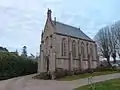 Chapelle de Ville-Chevalier : vue extérieure d'ensemble.