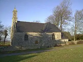 La chapelle Notre-Dame-de-la-Clarté : vue extérieure d'ensemble.