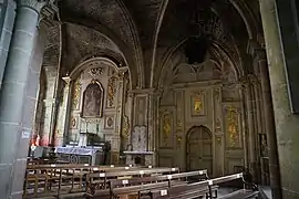 chapelle du transept nord.