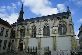 Façade sud sur cour,