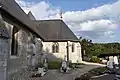 La chapelle sud de l'église.