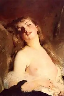 Portrait de jeune fille, collection privée.