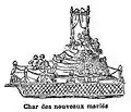 Char des nouveaux mariés 1901