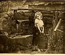 Une image de Cosette, 1892.