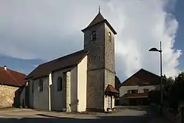 L'église Charbonnières-les-Sapins.