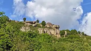 Les rochers du Camp de César
