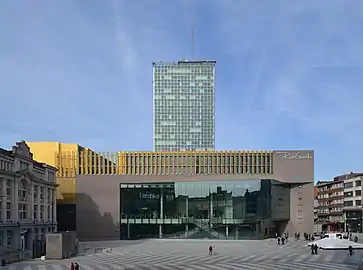 Rive gauche et le Centre Albert.