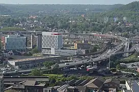 Panorama de Charleroi vers Marcinelle.