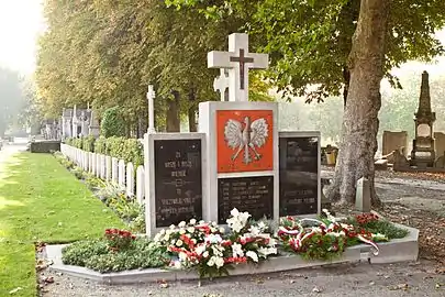 Monument aux aviateurs polonais.