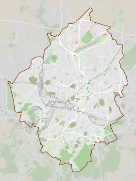 Voir sur la carte administrative de la zone Charleroi