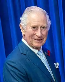 Charles III, roi du Royaume-Uni depuis 2022.