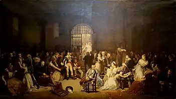 Charles Müller, L'appel des dernières victimes de la Terreur à la prison Saint Lazare le 7 thermidor an II (1850).