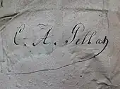 signature de Charles Auguste Pellat