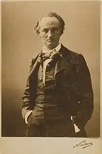 Baudelaire, Nadar Félix (dit) Tournachon Gaspard Félix (1820-1910), Paris, Musée d'Orsay.