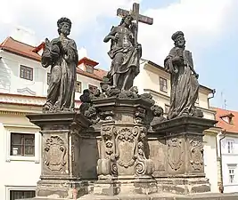 Saints Côme et Damien avec le Christ.