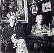 Charles Cerny et son épouse.