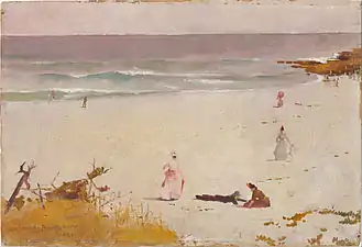 Bronte Beach (1888), Galerie nationale d'Australie, Canberra