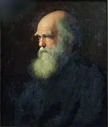 Charles Darwin en 1875.