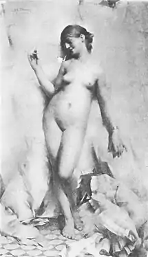 Étude de femme (Salon de 1883), localisation inconnue.