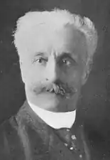 Portrait photographique d'un homme, le sénateur Charles Debierre