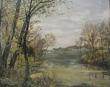 La Scarpe à Arras selon Charles Desavary (1883).