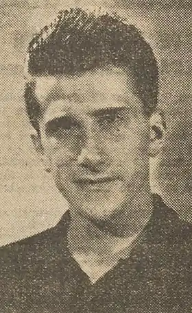 Charles Ducasse, sous le maillot de l'Arin luzien en 1949.