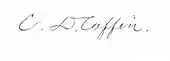 signature de Charles D. Coffin