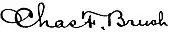 signature de Charles Francis Brush
