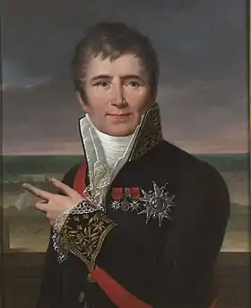 Charles Henri Ver-Huell, vice-amiral de Hollande et de France, maréchal de Hollande, pair de France (1764-1845) (1824), Versailles, musée national des châteaux de Versailles et de Trianon.