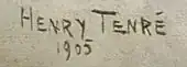 signature de Henry Tenré