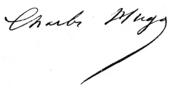 signature de Charles Hugo