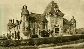 Le château de Mesnil-Guillaume où il fut arrêté
