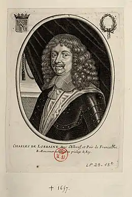 Le duc d'Elbeuf