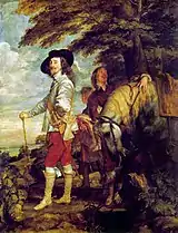 Charles Ier à la chasse,Antoine van Dyck