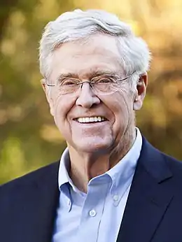 Charles Koch  2015, 2014, 2011.